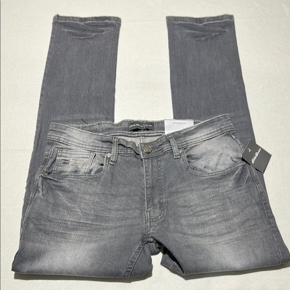 Eddie Bauer Flex Gray Slim Jeans Men’s Size 30/30 NWT - Picture 1 of 7